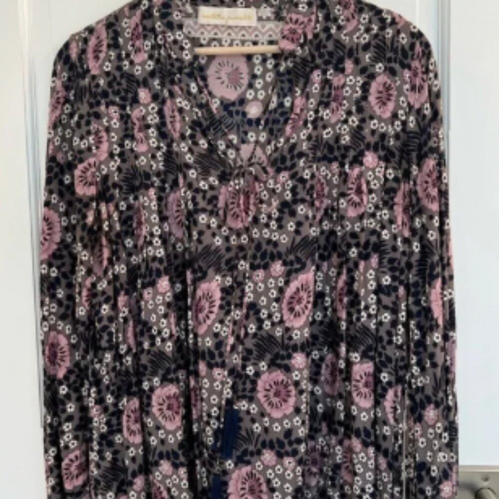Natalie Martin Lizzy Flowers Floral Top size Small